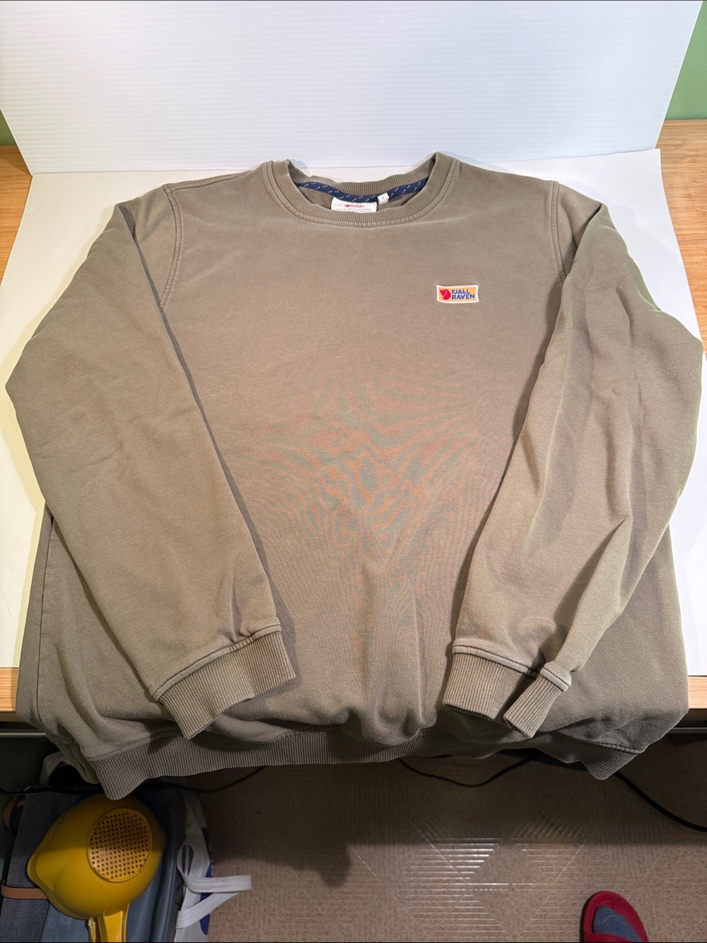 Fjallraven Men's Crewneck Sweater - Taupe